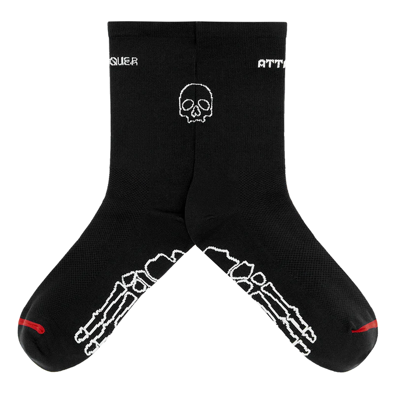 Attaquer Intra Skull Socks - Black