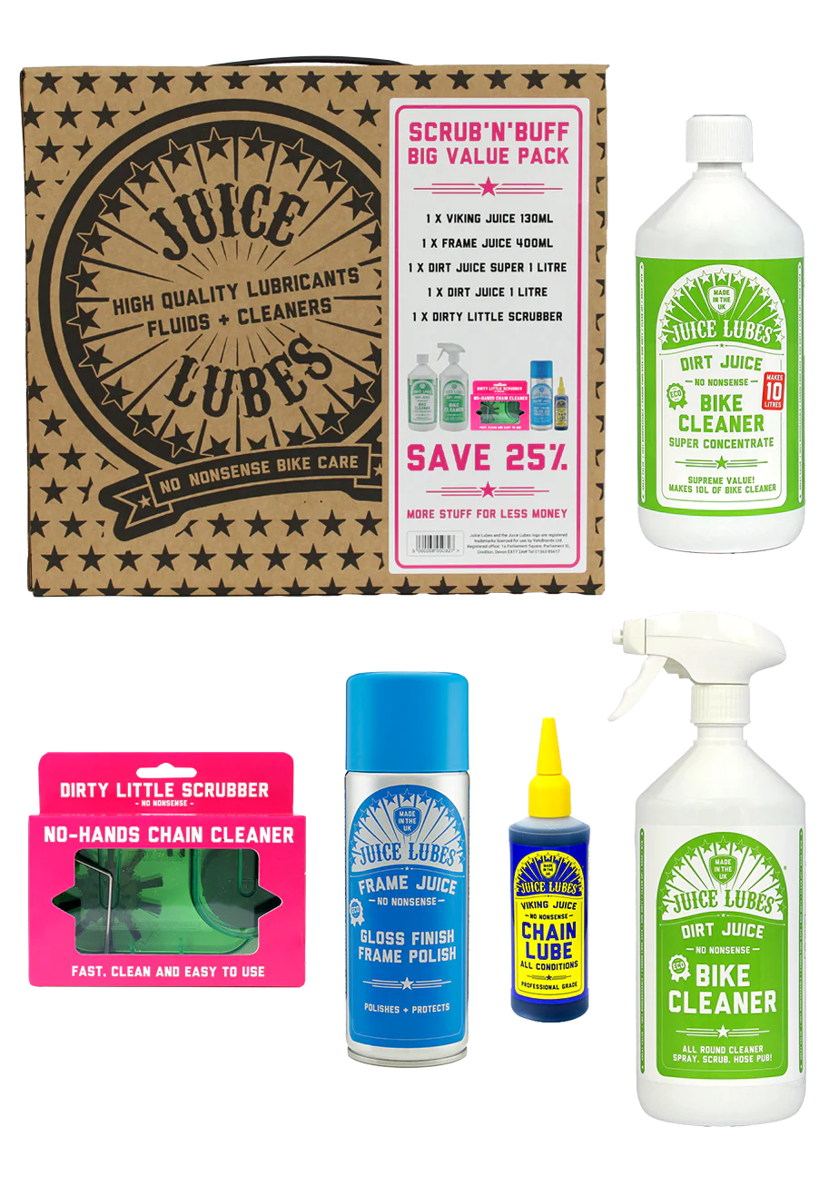 Juice Lubes Scrub & Buff Pack-Mixed Bundle
