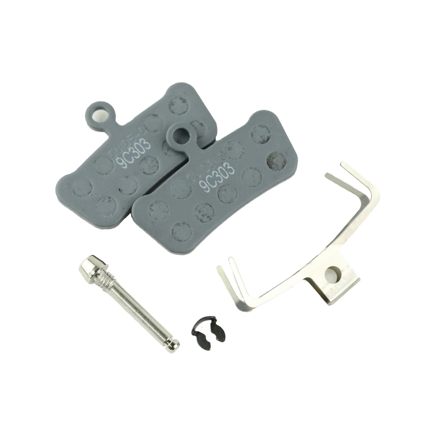 Sram Disc Brake Pads Organic Steel Grey Powerful